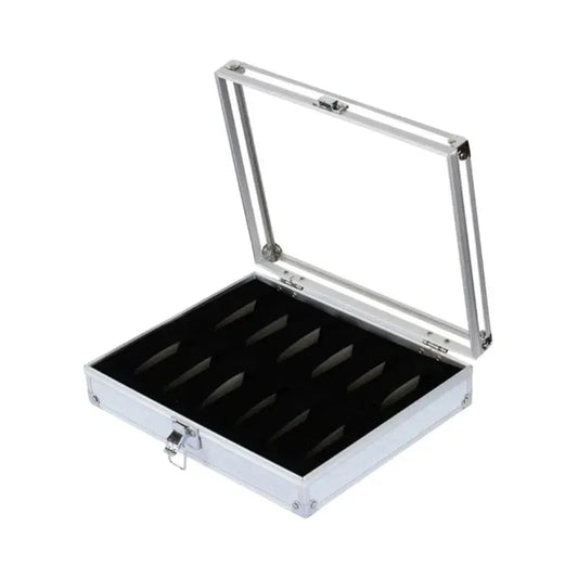 Aluminium Watch Display Box - 12 slots